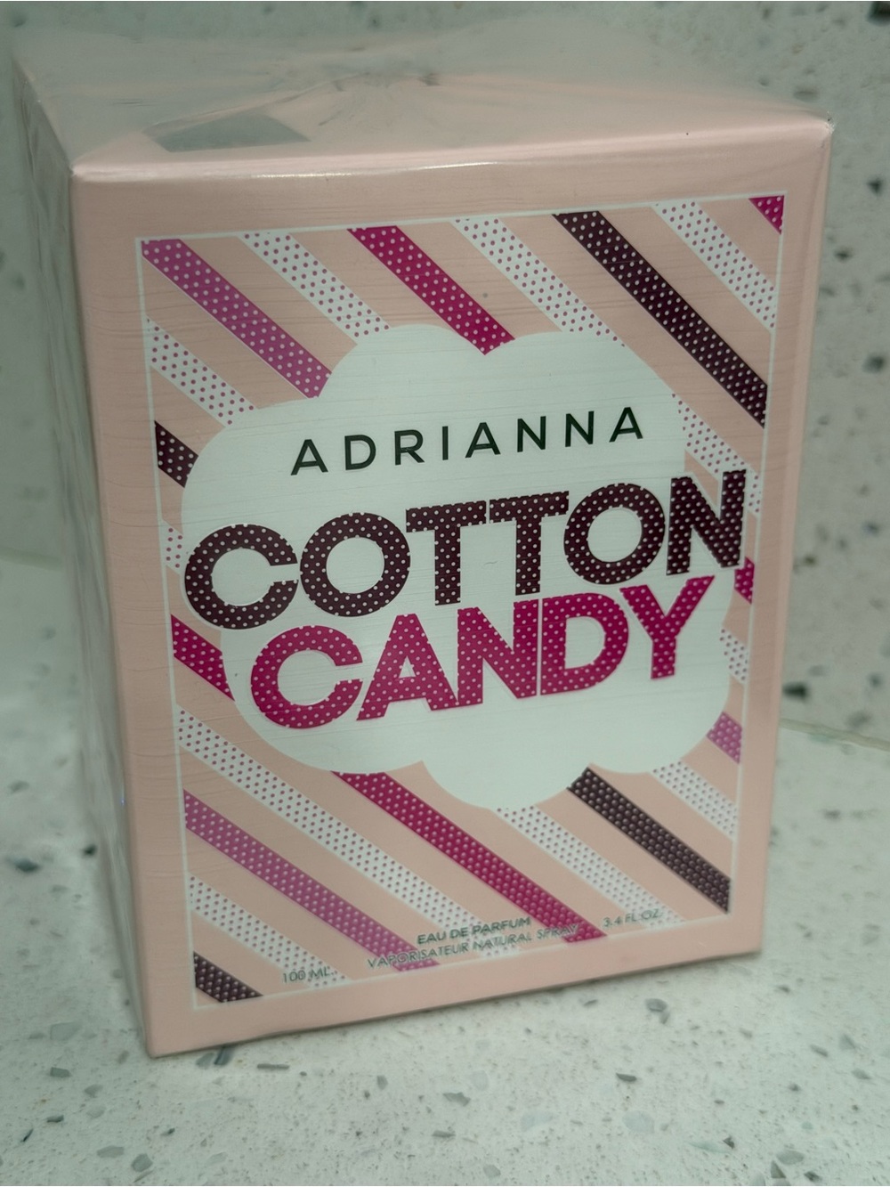 Adrianna Cotton Candy Perfume - Pink & Magenta Box